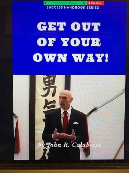 "Get Out of Your Own Way"